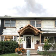 Siding and portico project suffolk